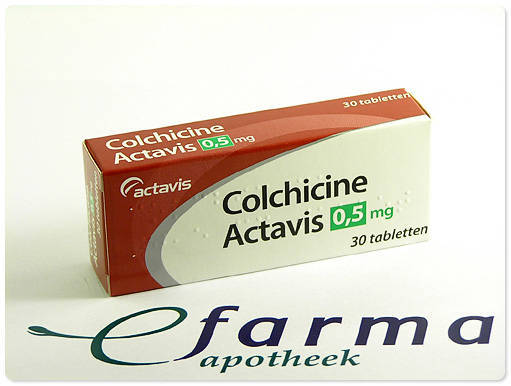 Colchicine - vỉ- 0.5mg