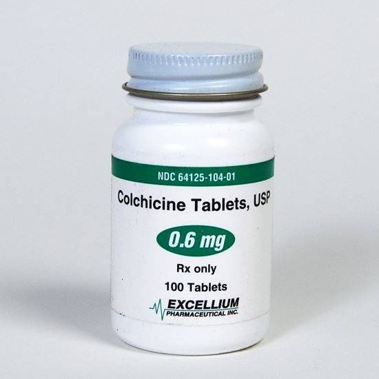 Colchicine -lọ - 0.6 mg