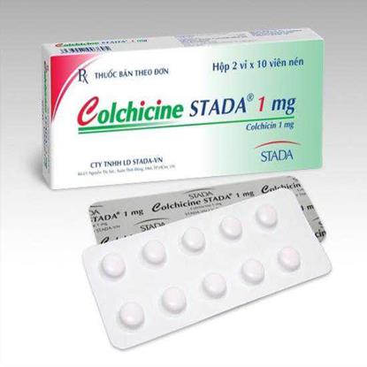 Colchicine - vỉ- 1 mg