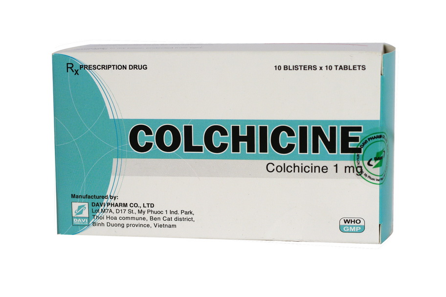 Colchicine - vỉ- 1 mg