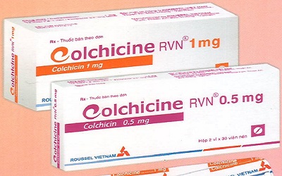 Colchicine - vỉ- 0.5mg