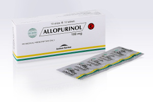 Allopurinol - 100mg dạng vỉ viên nén